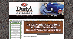 Desktop Screenshot of dustyscollision.com
